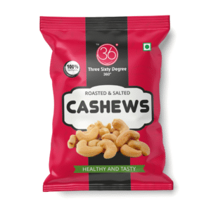 Roasted Salted Cashews Mini Pouches