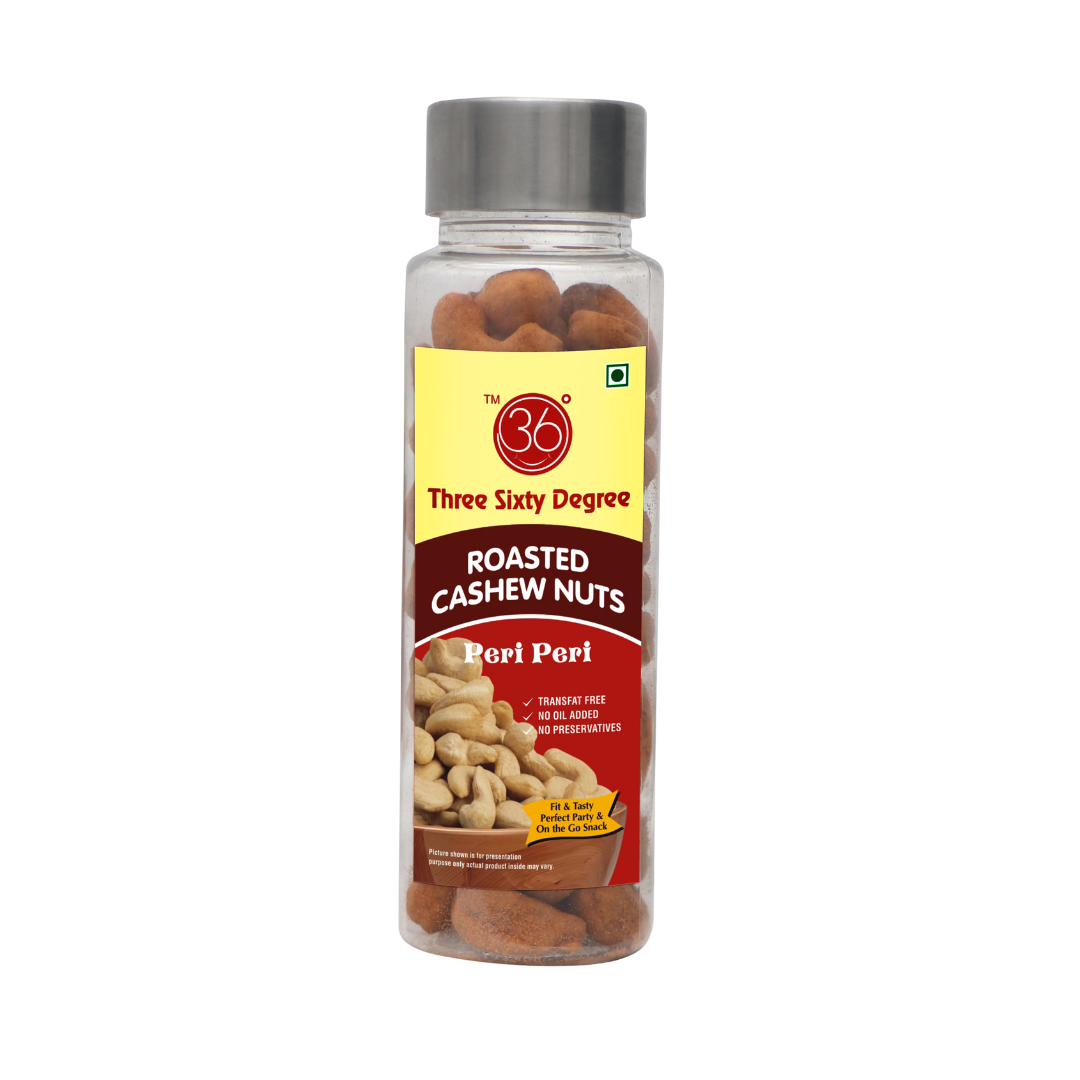 Roasted Peri Peri Cashews In Tube
