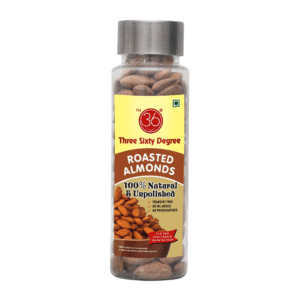 Unsalted Roasted Almonds In Tube