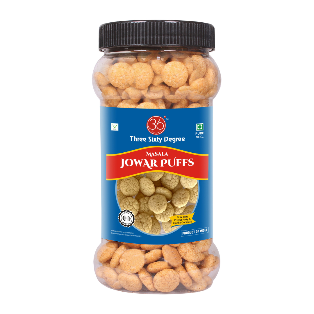 Masala Jowar Puffs Jar
