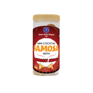 Cocktail Samosa With Korean Sauce