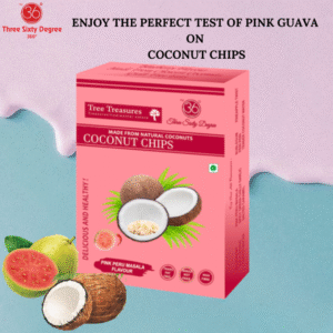 Pink Peru Masala Roasted Coconut Chips